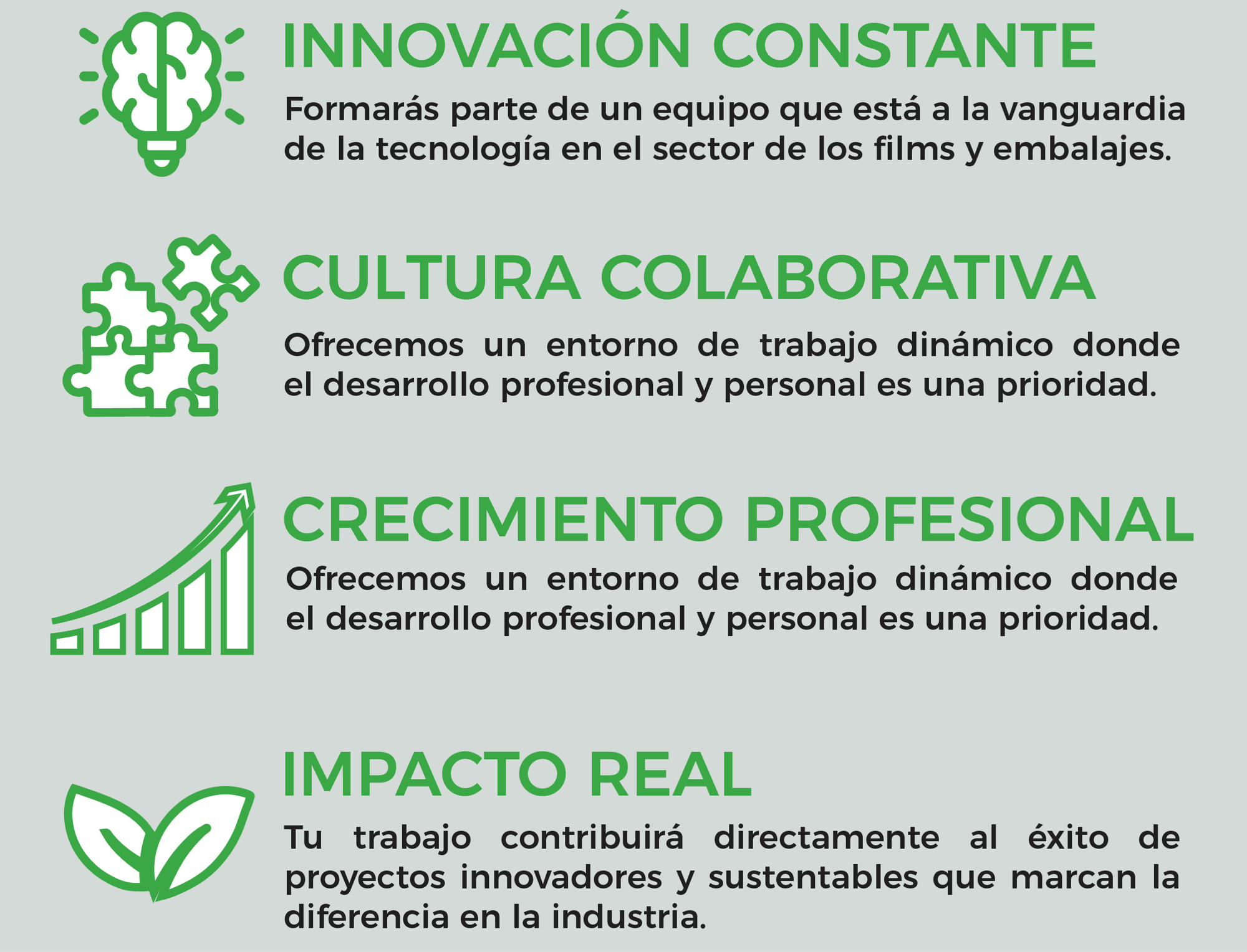 por qué trabajar con nosotros
